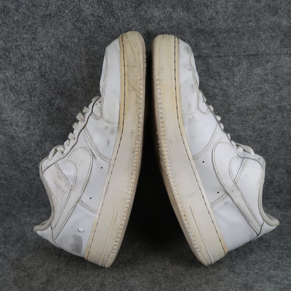 Nike Shoes Mens 11 Casual Sneakers AF1 Air Force 1 Trainers White Lace Up - Picture 8 of 11